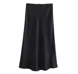 MOIRAÈ STUDIO SATIN MIDI SKIRT